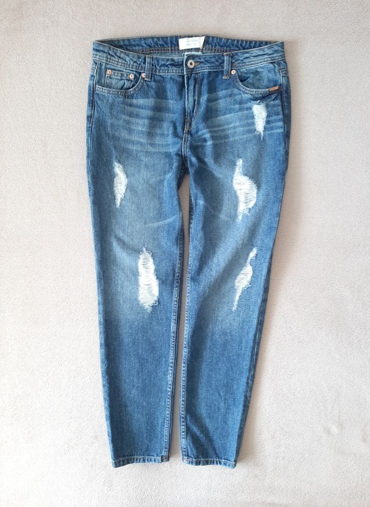 jeansy TOM TAILOR Boyfriend roz. 28/32 styl moda klasyka komfort