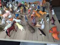 Zestaw zabawek, zwierzęta, dinozaury 120 sztuk