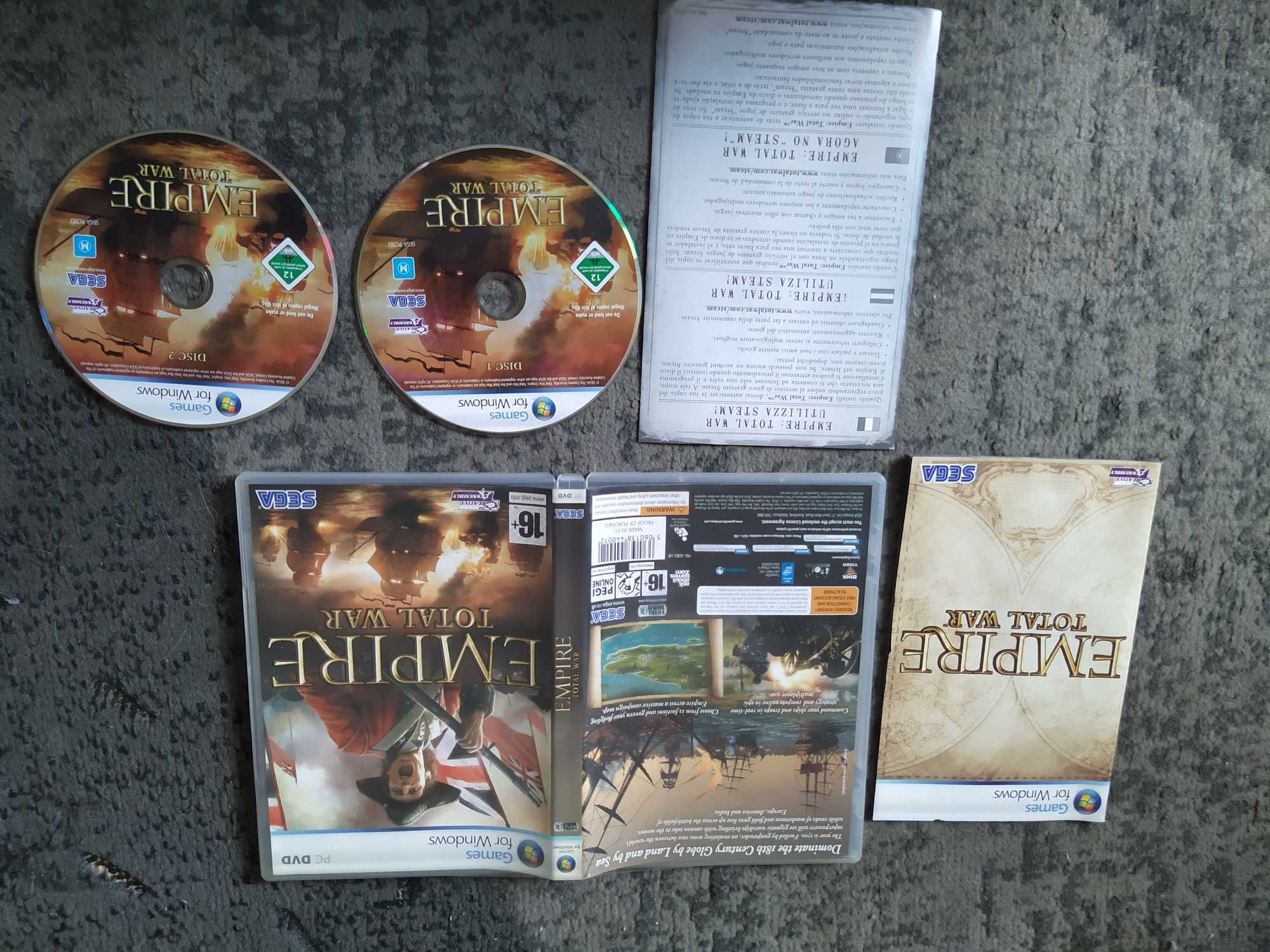 Empire Total War DVD PC