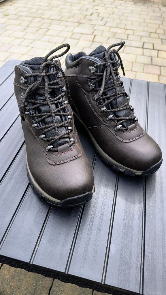 Buty trekkingowe wysokie skórzane hi-tec hitec górskie rozmiar 42,5