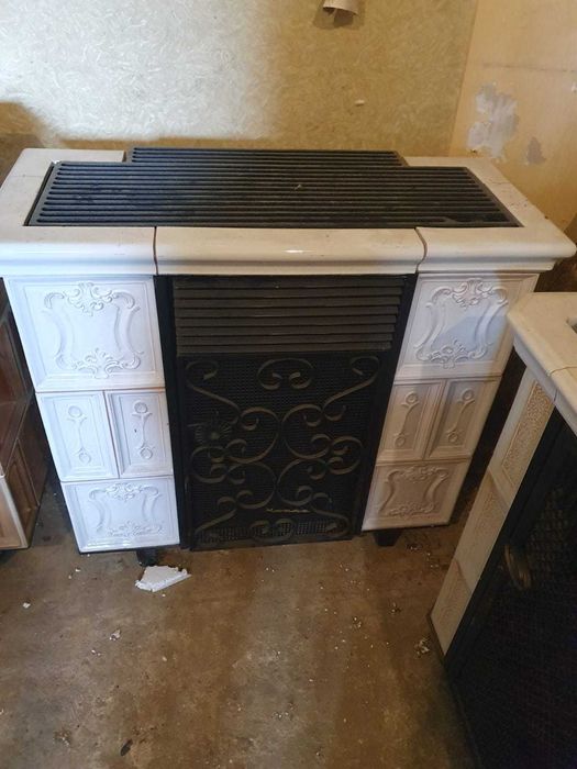 Кахельна піч буржуйка