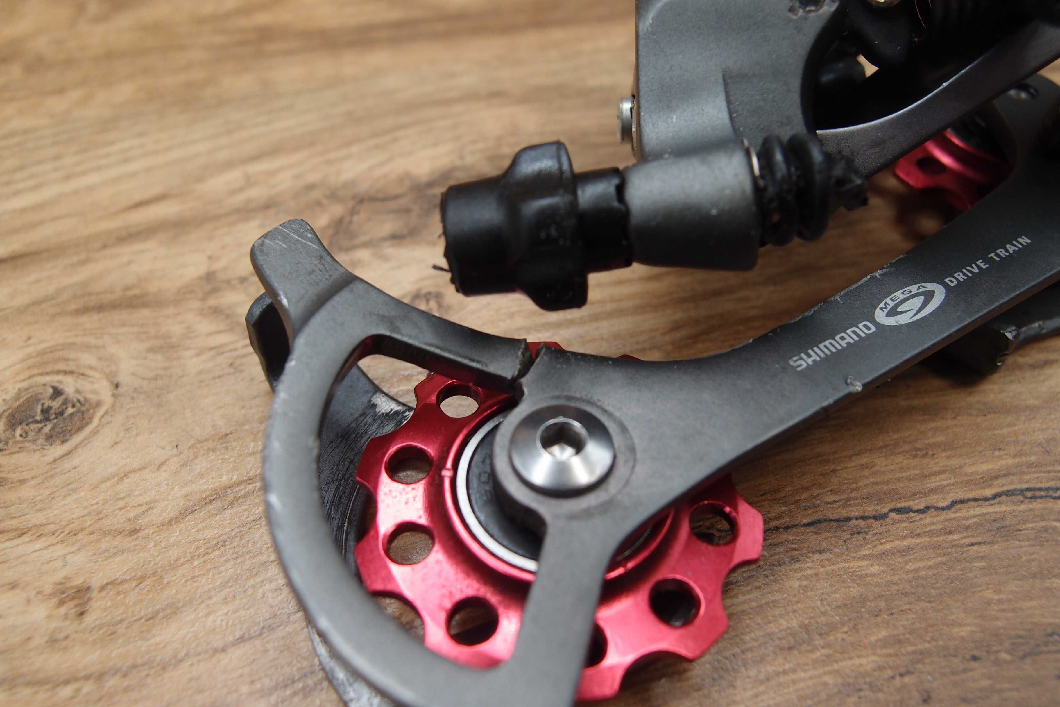 tylna przerzutka Shimano XTR RD-M952 długi wózek 9 rzędów