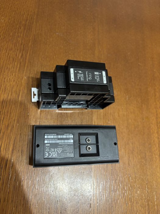 Video porteiro “Ring video doorbell wired” + disjuntor/transformador