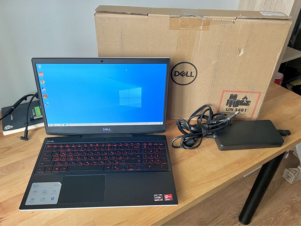 Ігровий ноут Dell G5 SE 5505 (RX5600M 6Gb/Ryzen 5 4600H/8Gb/256Gb SSD)