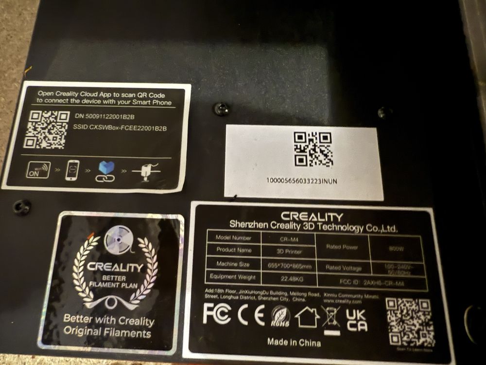 3d принтер Creality CR-M4 + Creality Sonic Pad (Klipper)