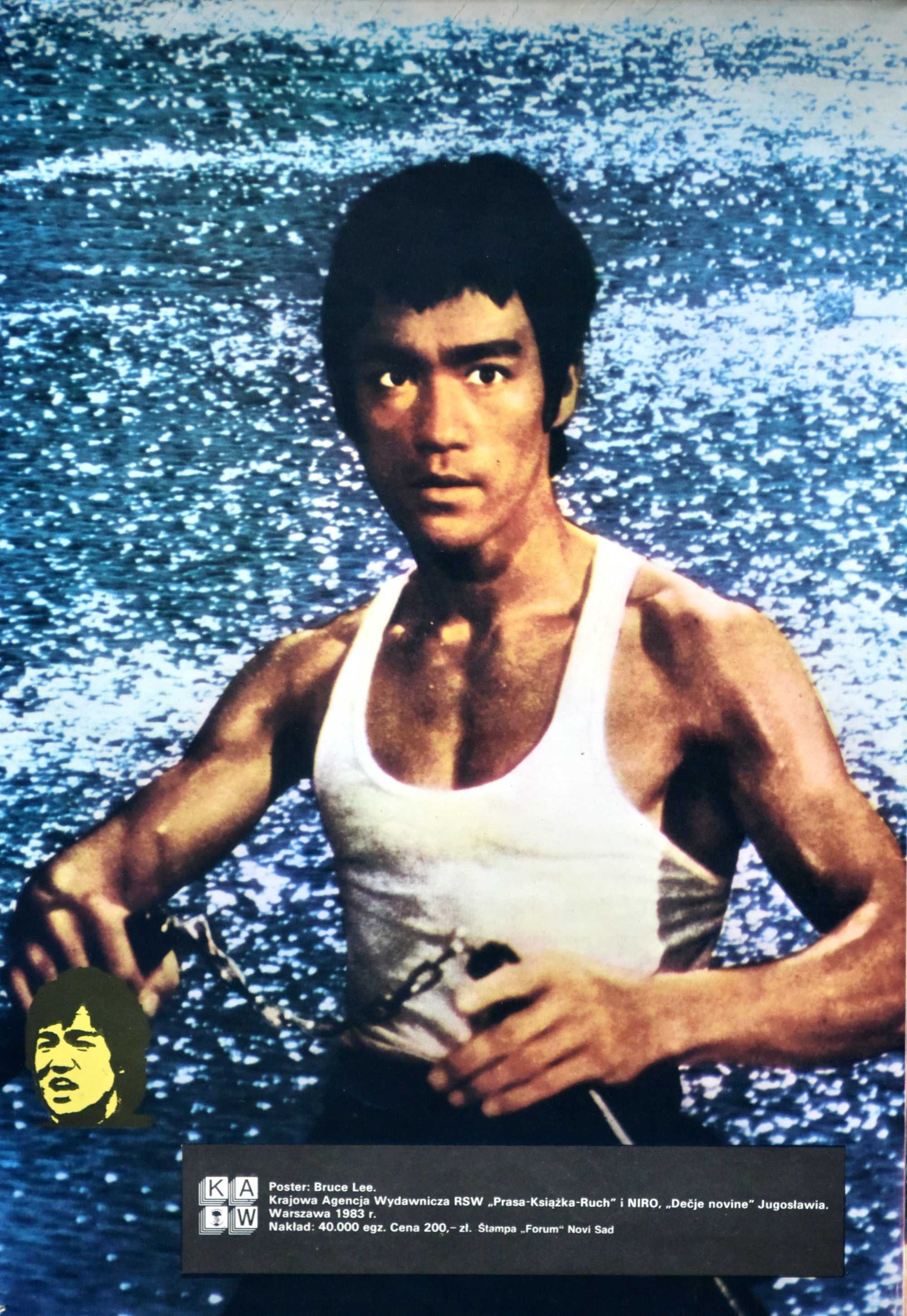Bruce Lee - plakaty, rozkładówka  [Poster 1983]