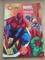 Cromos holográficos Marvel Heroes Axtion Flix