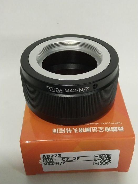 Переходник адаптер м42 nikon z