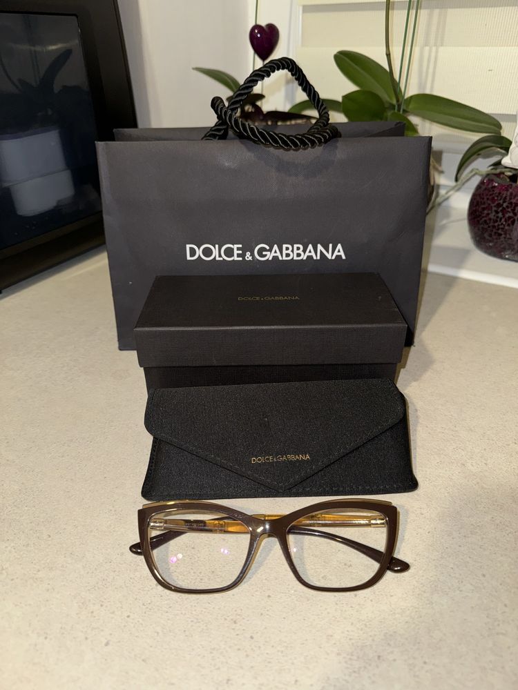 Dolce&Gabbana oprawki+szkla refleksyjne+filtr nocny+korekcyjne