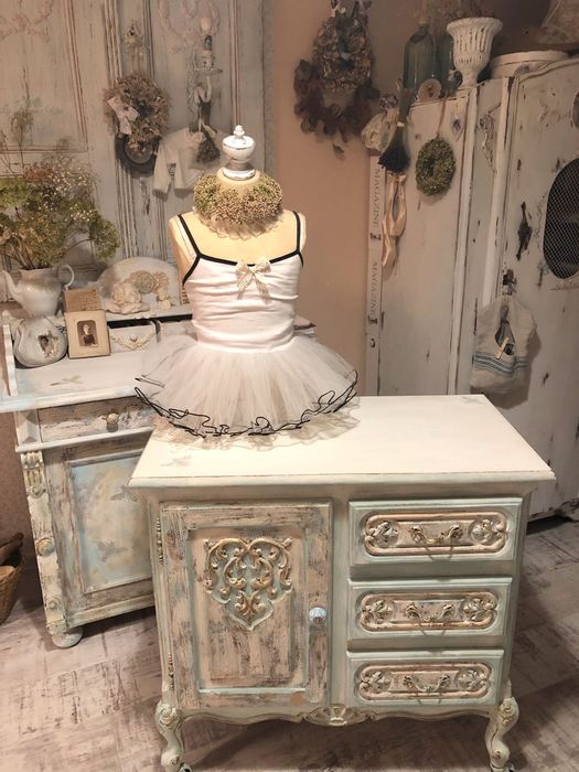 Komoda szafka Shabby chic ludwikowska CUDO