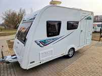 Elddis Xplore 304  Ultralekka Przyczepa 4 osobowa, Dwie sypialnie, Mover, Solar
