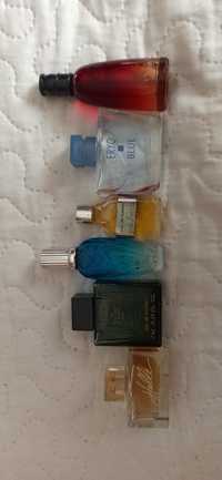 Zestaw miniaturek perfum damskie meskie
