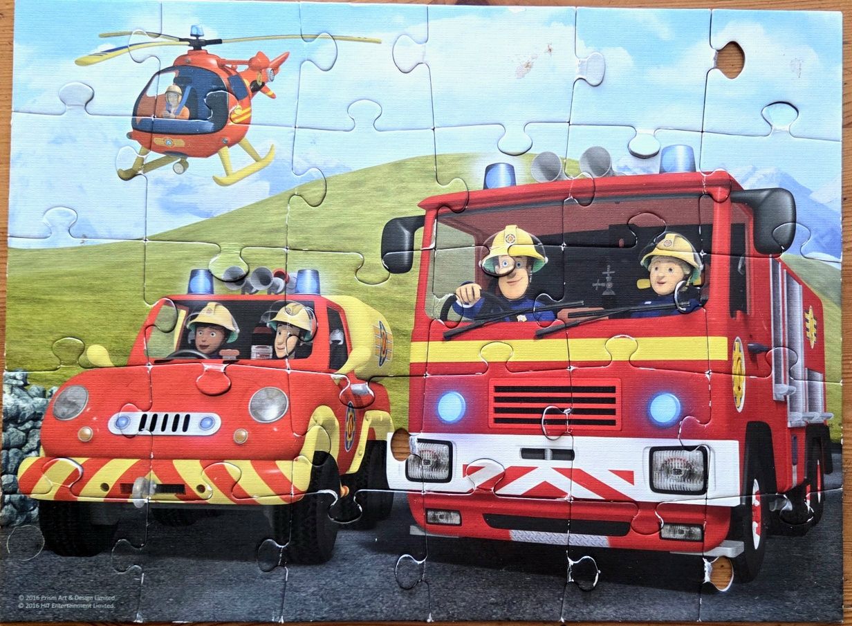 Puzzle Strażak Sam 30 el.