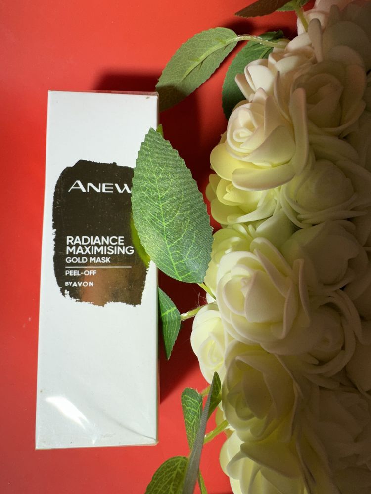 Maseczka złoata GOLD MASK Avon peel off