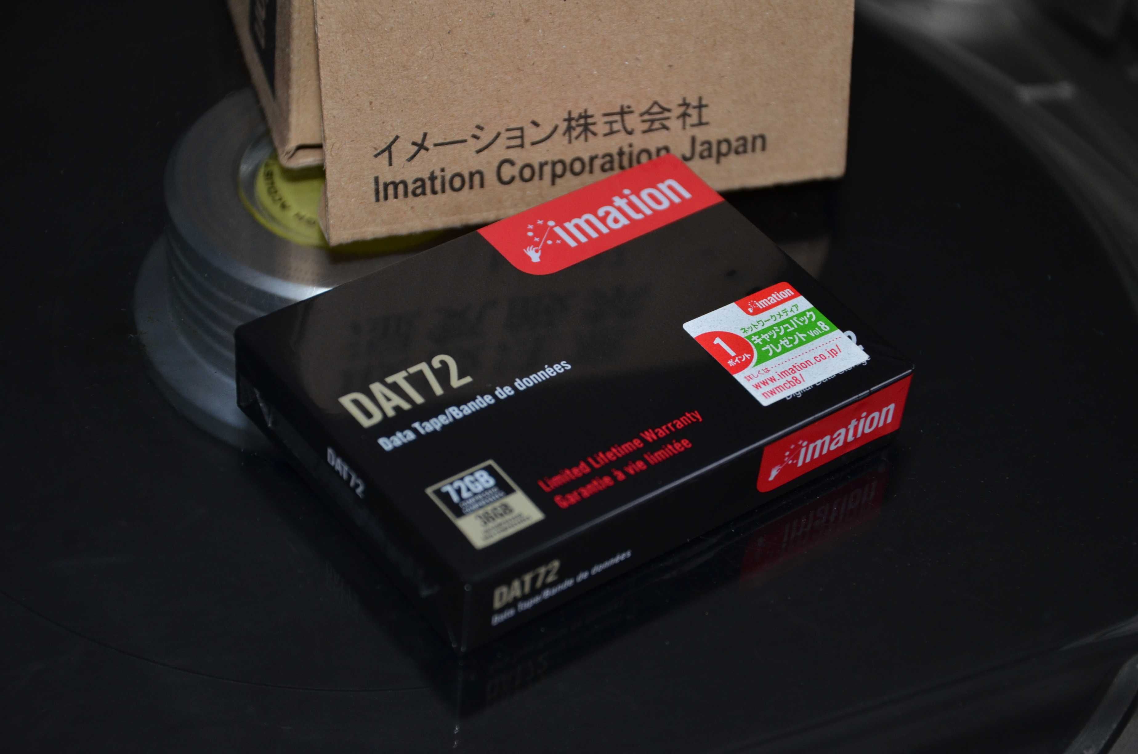 Новые японские DAT кассеты IMATION DAT72 (Made in Japan)  6 часов