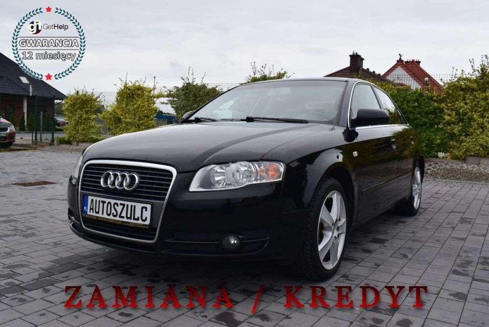 Audi A4 1.6 Benzyna 102 PS, Zarejestrowany, Opłacony, Limuzyna, Rok Gwarancji