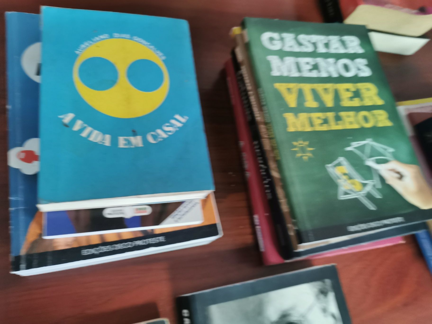 Cerca de 30 livros diversos