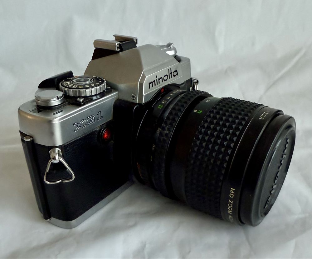 Minolta XG-1 z 2 obiektywami + torba i uszczelnienia