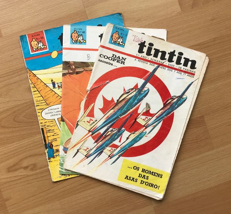 Revista Jornal Cuto Tintin Gaiola Aberta BD
