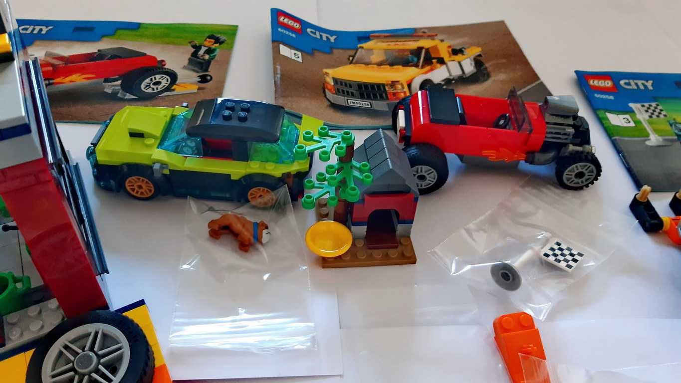 Lego City 60258 Tuning Workshop em peças novas montado
