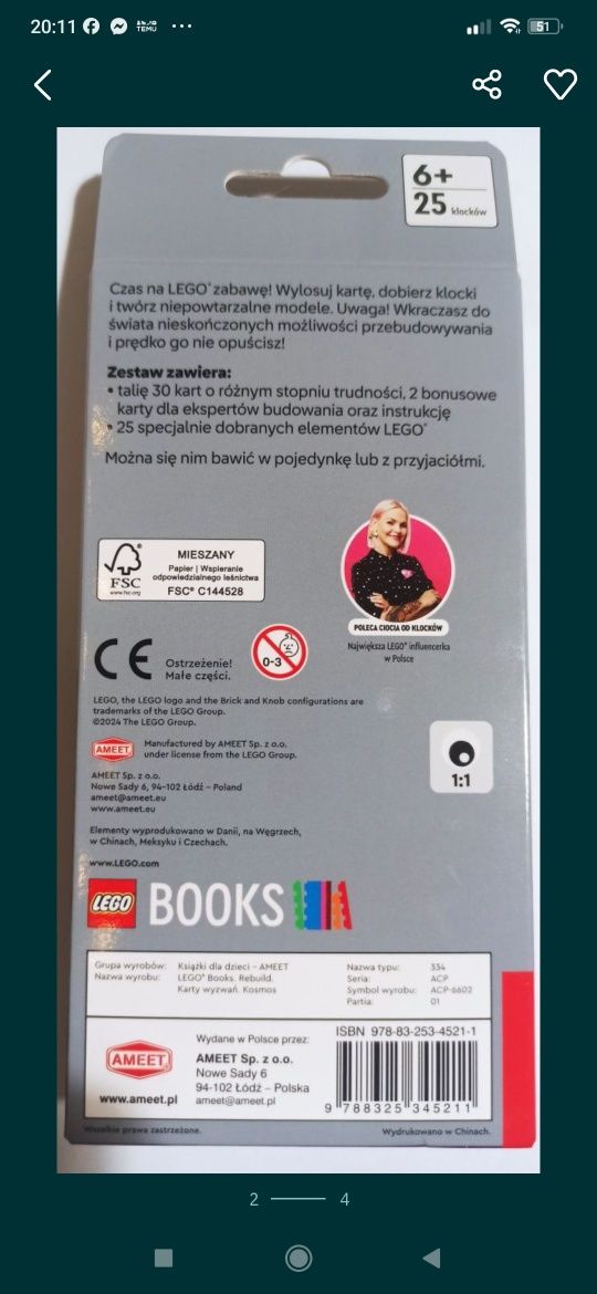 Okazja! Lego. Gra i zabawa dla całej rodziny. Super