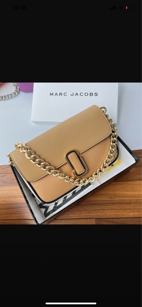 Marc Jacobs оригинальна сумочка коричнева