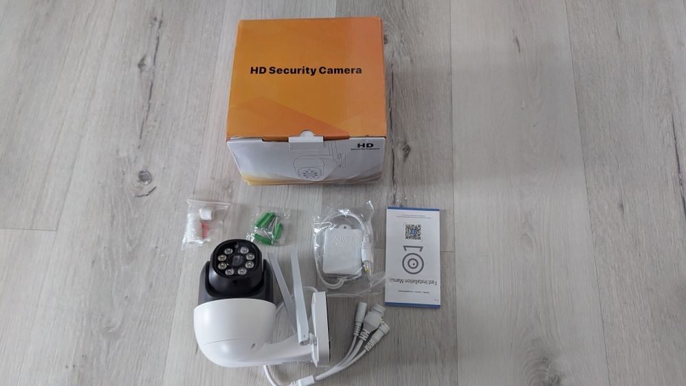 Зовнішня IP-камера 5MP q13 Outdoor WiFi FHD 1080p вулична поворотна