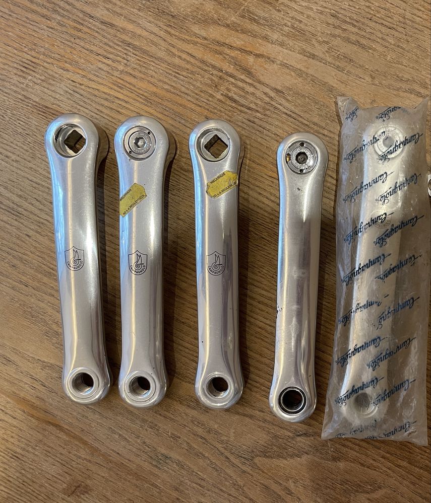 Campagnolo C-Record ramiona korby retro 165 177.5