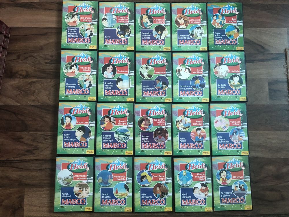 Dvds para reviver a memória