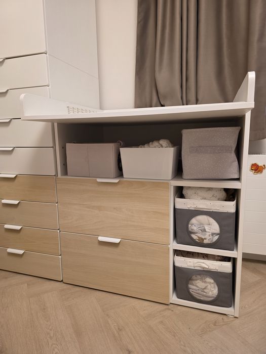 Przewijak komoda biurko IKEA Smastad 2 w 1. Stan BDB