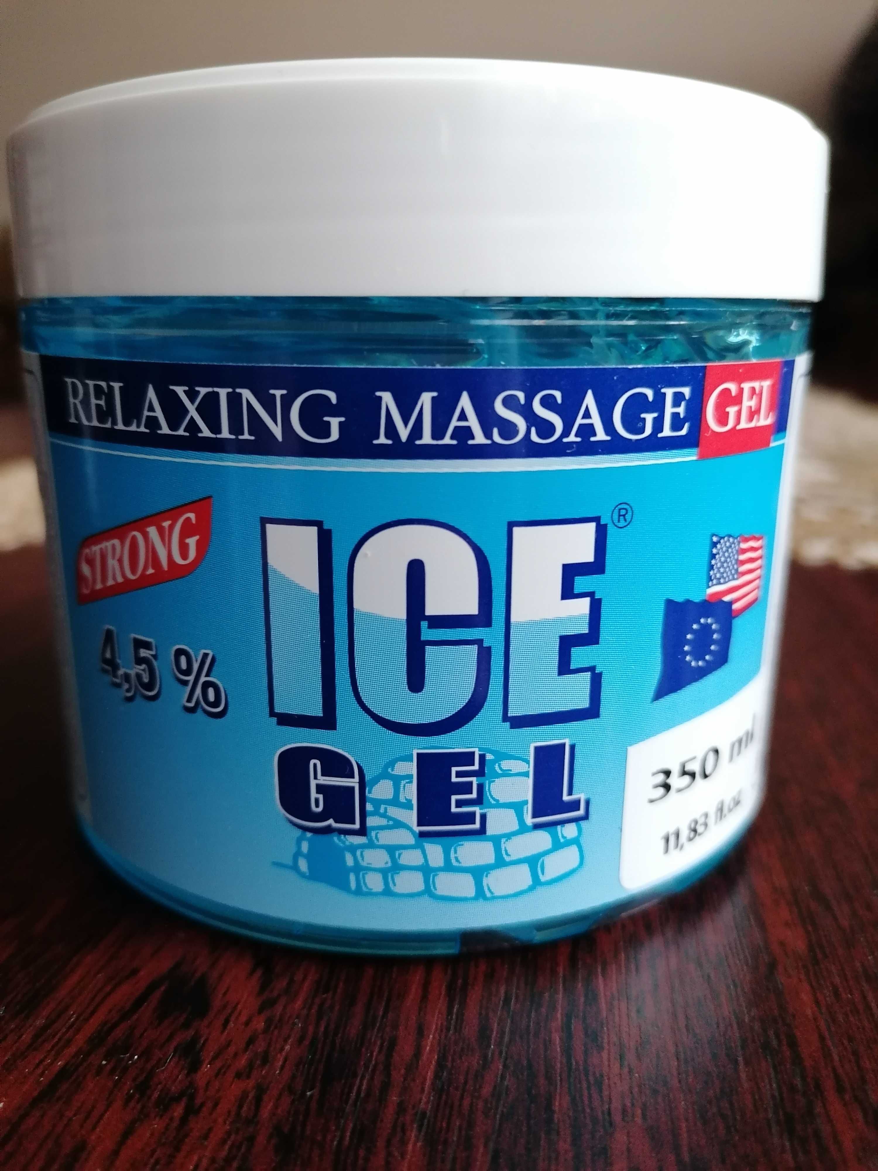 Ice gel strong 4,5 % na bóle mięśniowe, stawowe i kostne