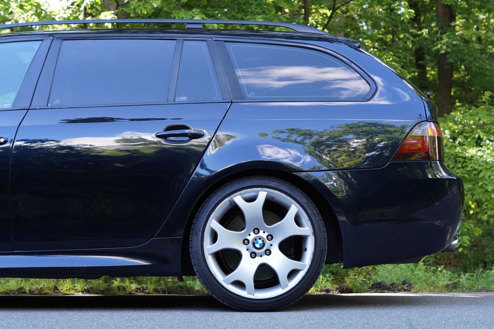 Bmw e61 535d żeliwo panorama downpipe