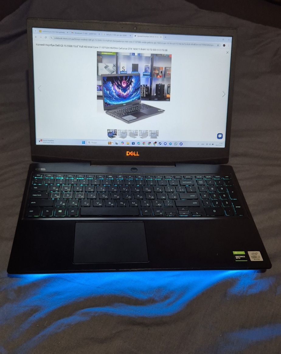 Ігровий ноутбук Dell G5 144Hz