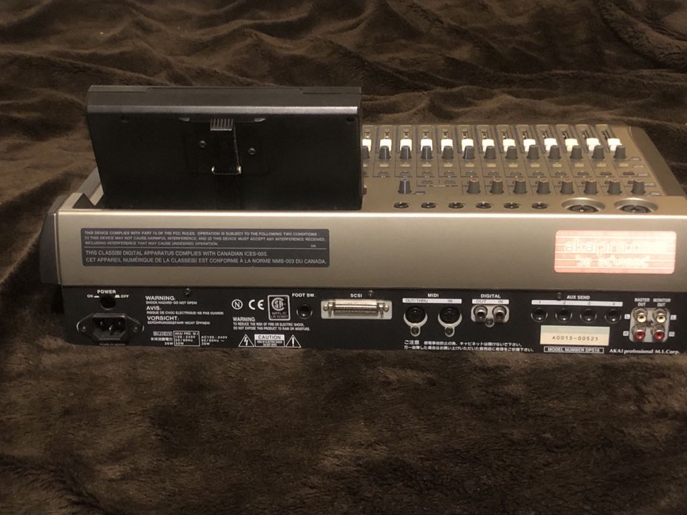 Akai DPS 16 Multitrack Recorder sampler mpc Rejestrator Wieloślad Rare