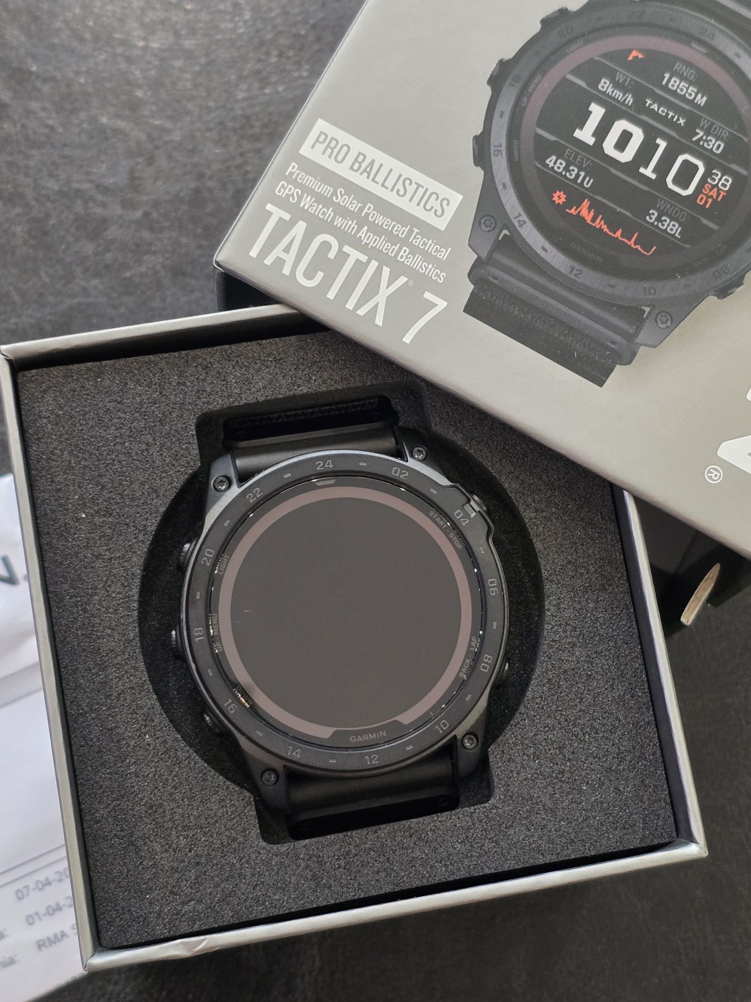 Garmin Tactix Ballistics 7 Solar DLC 51 MM 2 Lata Gwarancji