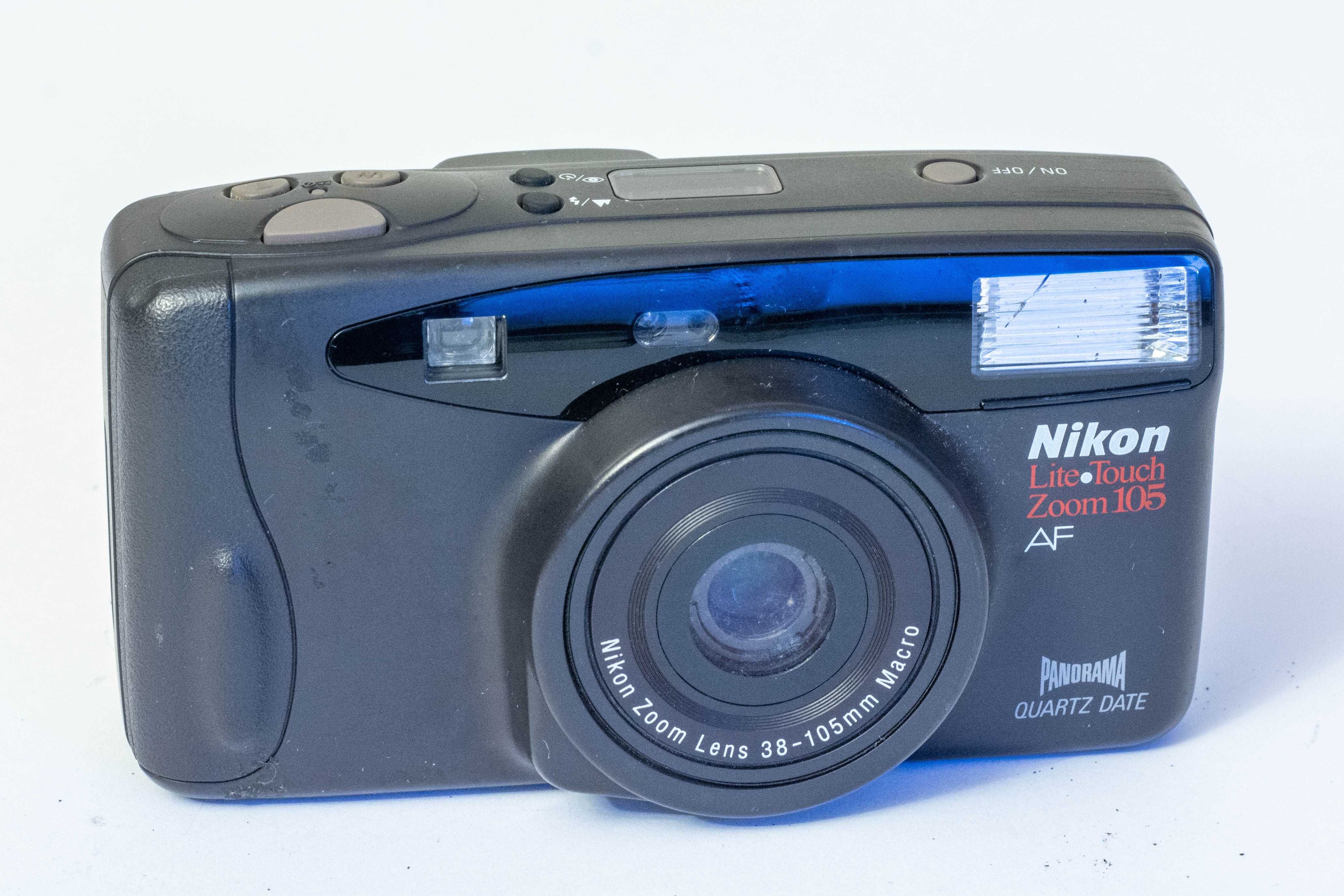 Nikon Lite Touch Zoom 105 point and shoot / mydelniczka / małpka