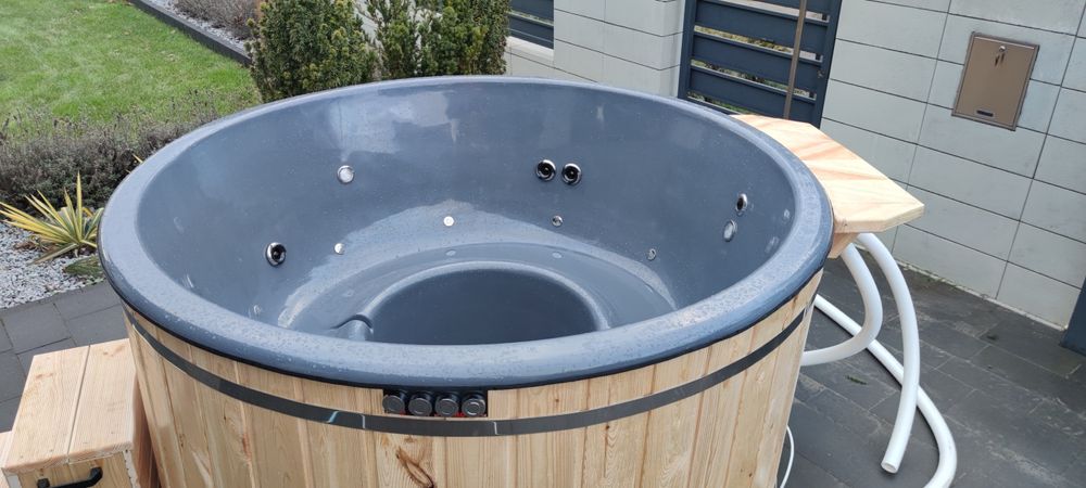 Balia ogrodowa jacuzzi hottube bania ruska hydromasaż airmasaż