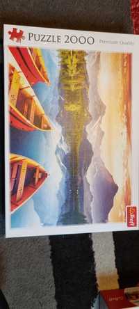 2000 puzzle trefl - Kryształowe Jezioro