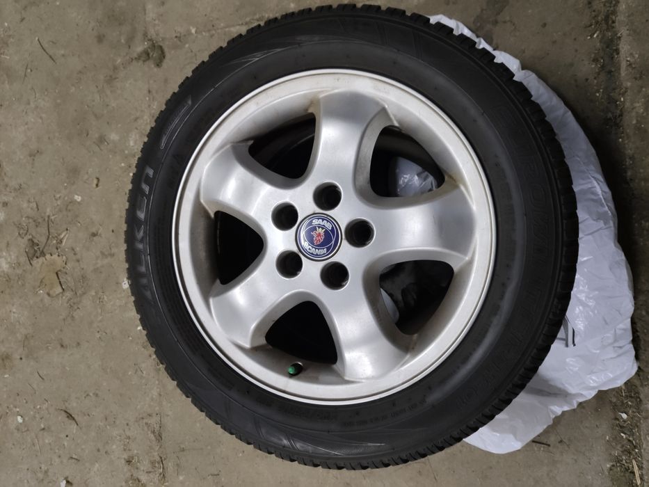 Felgi aluminiowe 16" do Saaba z oponami