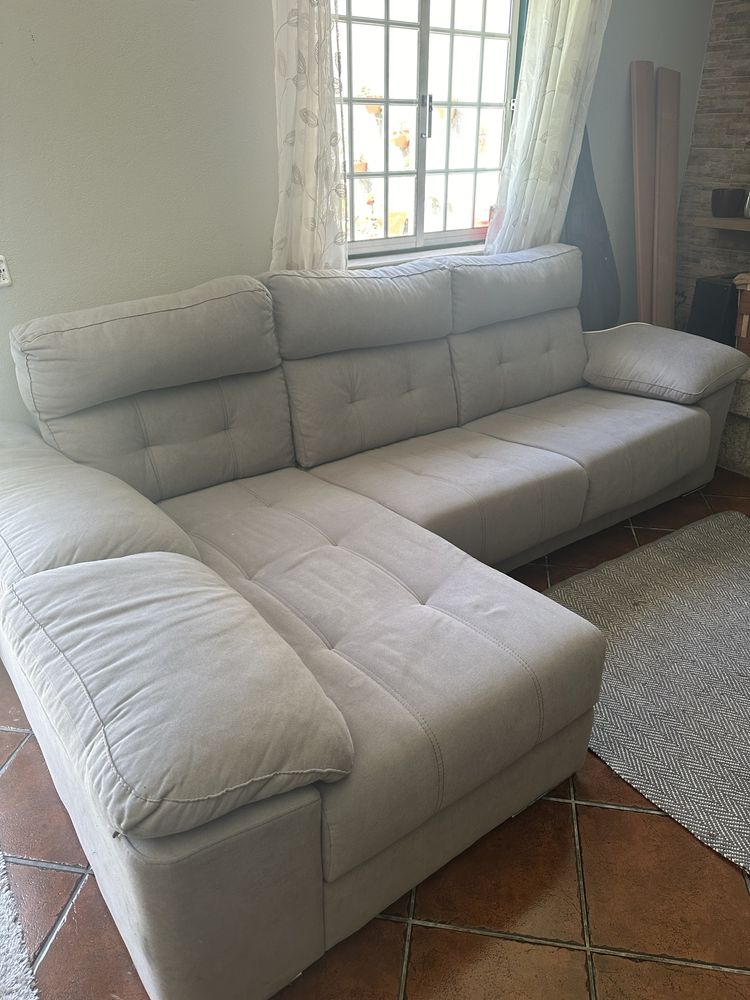 Sofa em L (vira sofa cama) 400€negociavel