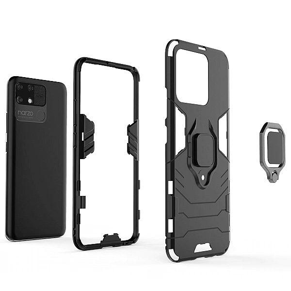 Ring Armor pancerne hybrydowe etui pokrowiec + magnetyczny uchwyt Real