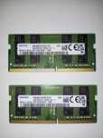 Оперативна пам'ять для ноутбука SODIMM DDR4 2*16GB Samsung