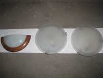 lampy - 2 plafony sufitowe, 1 lampa ścienna