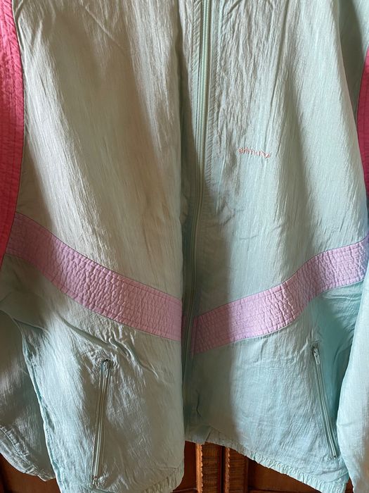 Стильный бирюзовый женский спортивный костюм бренда Erima размер 44-46