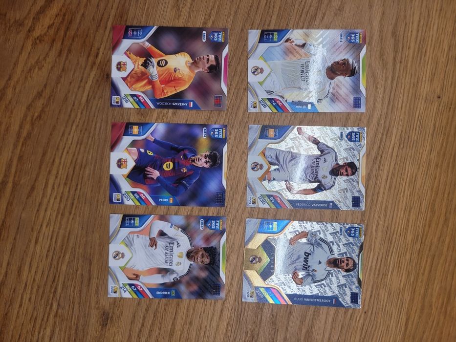 Karty piłkarskie barca real 2026