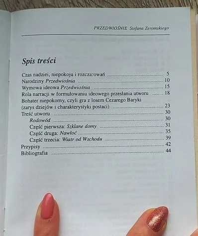 Biblioteczka opracowań streszczenia lektur Wesele Przedwiośnie Pan Tad