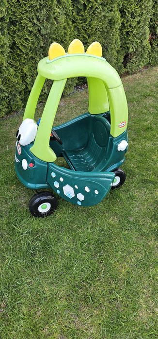 Jeździk Dino Cozy Coupe Go Green | LITTLE TIKES | Samochodzik Pchacz 1