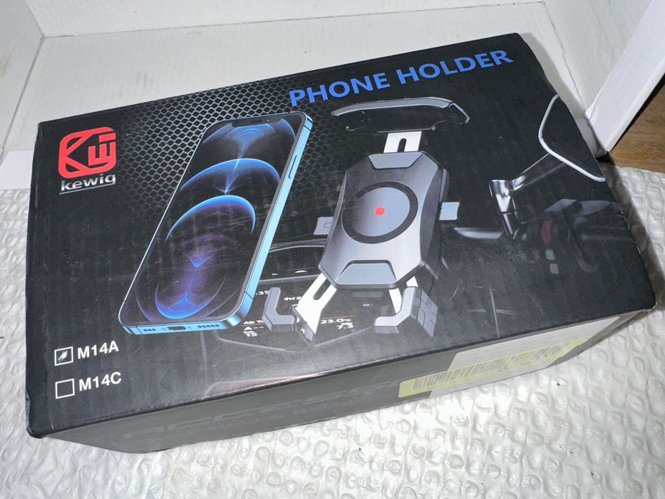 Тримач для телефону Kewig M14-A1 з бездротовою зарядкою  4-7 дюймів