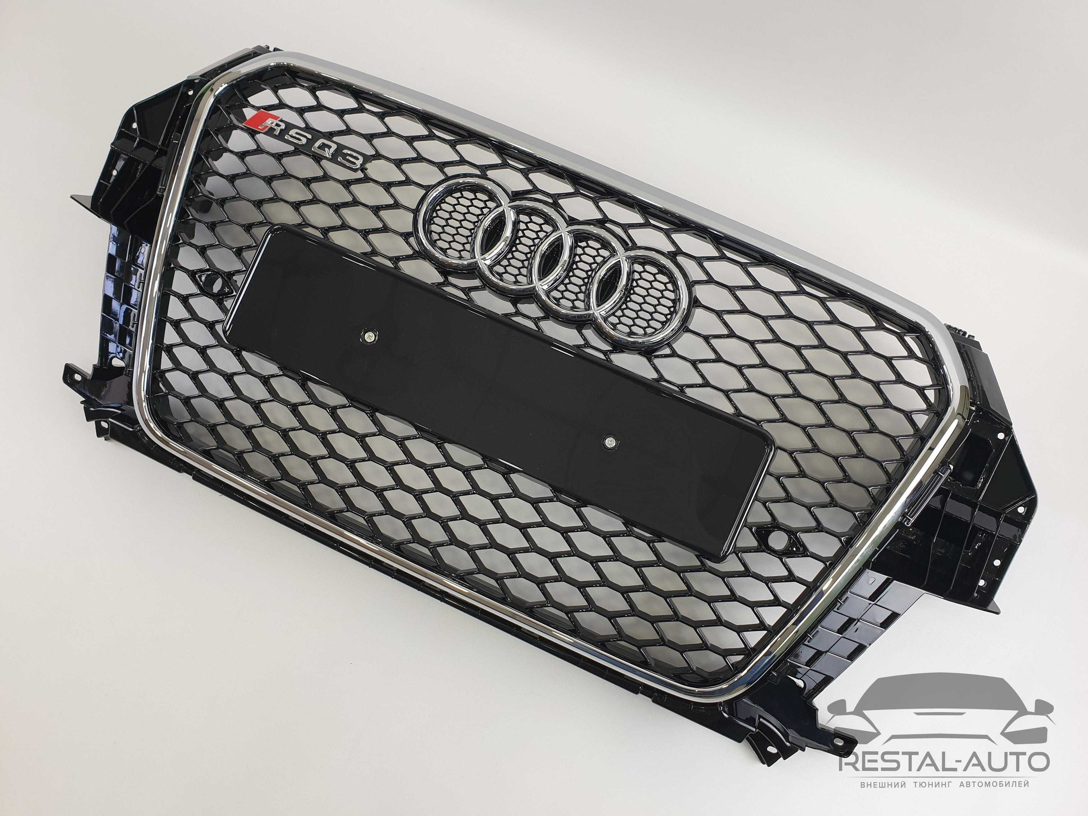 Решетка радиатора Audi Q3 2011-2014г в стиле RS