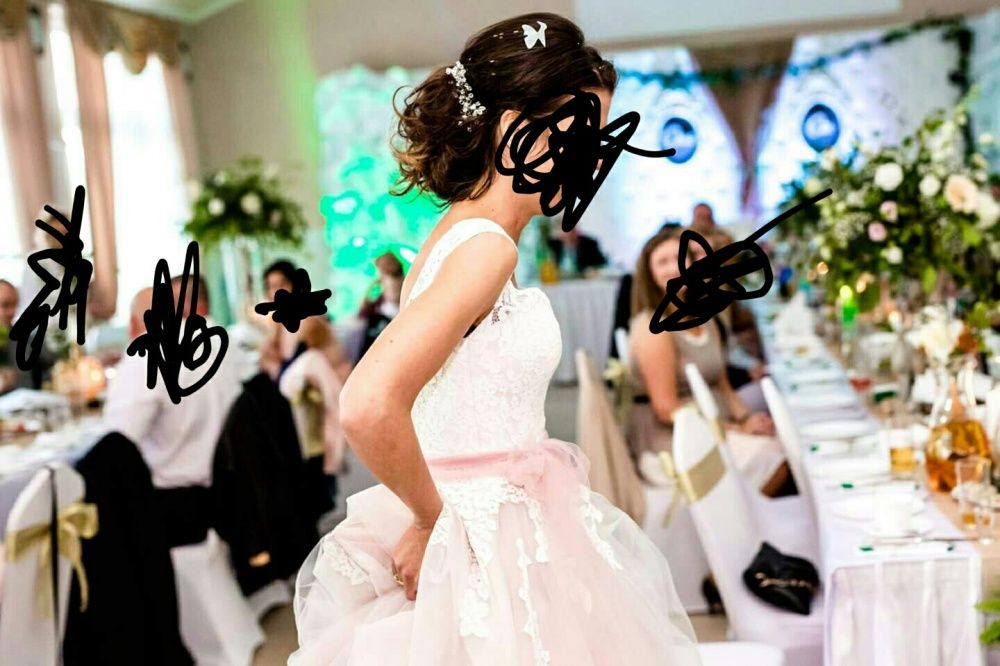 Suknia ślubna niepowtarzalna xs/s 34 ivory/Rose boho rustykalna